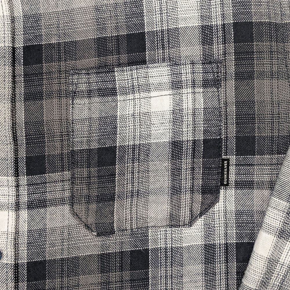 Quiksilver Fatherfly Long Sleeve Plaid Shirt - Picture 4 of 8